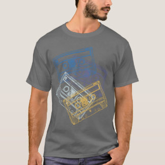 Audio Cassettes 80s 80s Party Costume girl T-Shirt