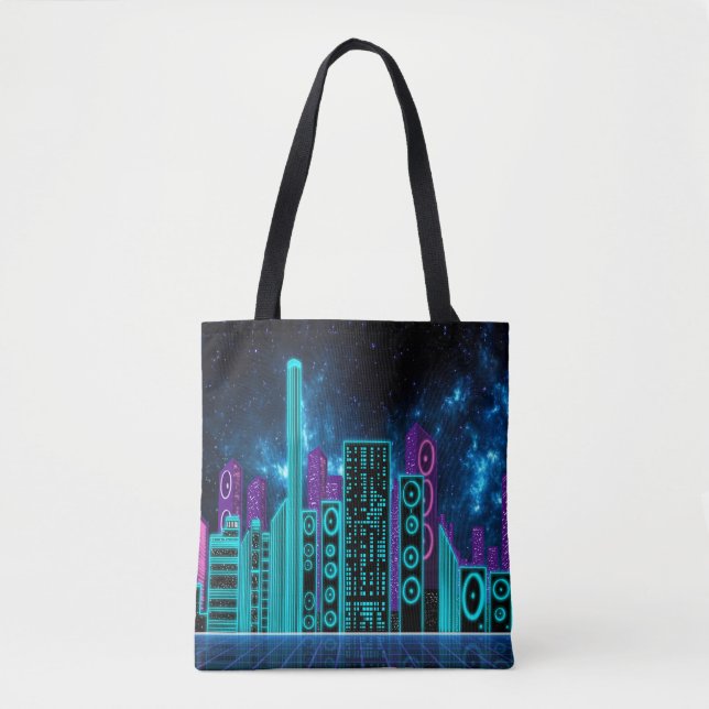 Audio City-1 Tote Bag (Front)