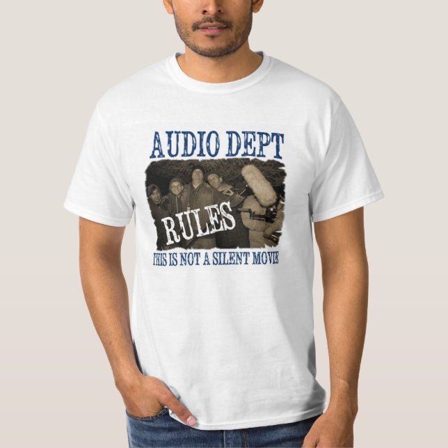 Audio Dept T-Shirt (Front)