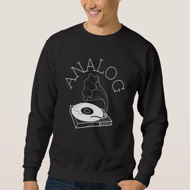 Audio Engineer Beatmaker And Soundguy   Analogue G Sweatshirt (Front)