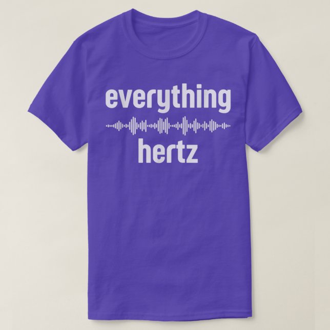 Audio Engineer Funny Sound Guy Studio Music Everyt T-Shirt (Design Front)