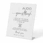 Audio Guestbook Wedding Reception