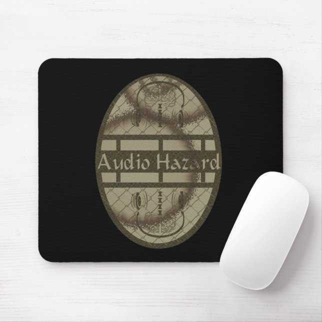 Audio Hazard Mouse Pad (With Mouse)