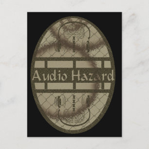 Audio Hazard Postcard