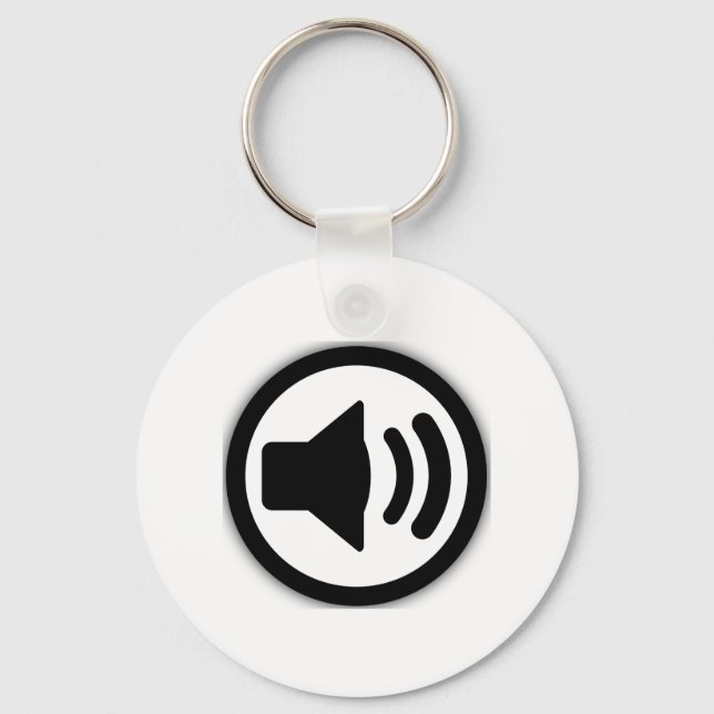 Audio Speaker Keychain (Front)