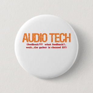 Audio Tech Description 2 Inch Round Button