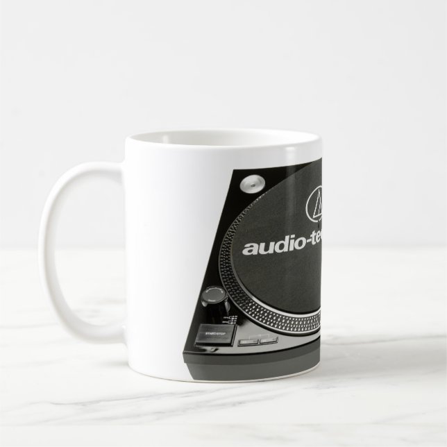 Audio Technica AT-LP120-USB Coffee Mug (Left)