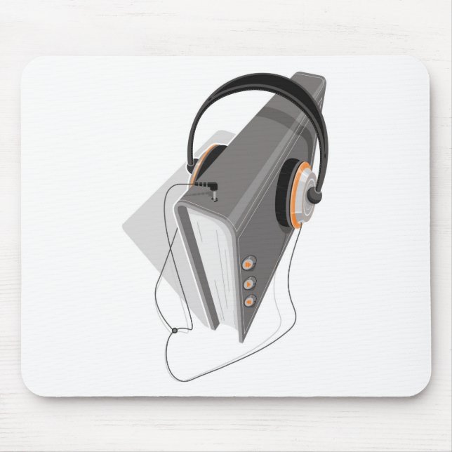 Audiobook Concept Mouse Pad (Front)