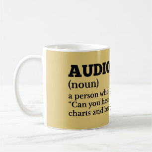 Audiologist Coffee Definition Mug