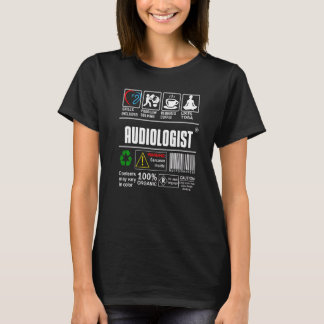 Audiologist Doctor Label Skills Problem Solving Co T-Shirt