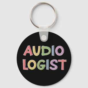 Audiologist Doctor of Audiology Graduation Gifts Keychain