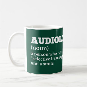 Audiologist Funny Coffee Definition Mug