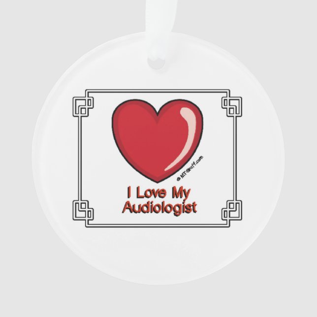 Audiologist Ornament (Front)