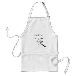 Audit me! standard apron