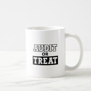 Audit or Treat - Funny Accountant Halloween Coffee Mug