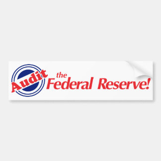 Audit the FED Bumper Sticker