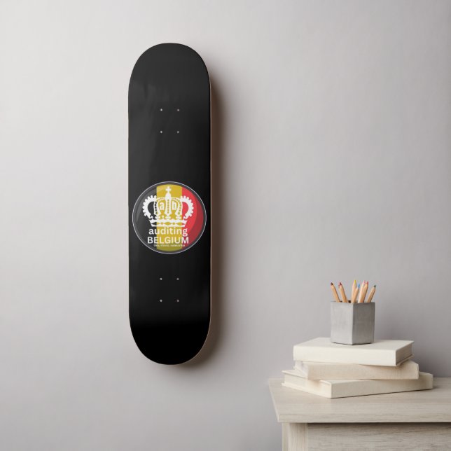 AUDITING BELGIUM SKATEBOARD (Wall Art)