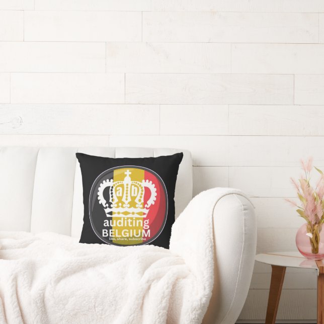 AUDITING BELGIUM THROW PILLOW (Couch)