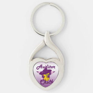 Auditor Chick #9 Keychain