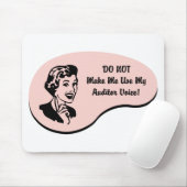Auditor Voice Mouse Pad (With Mouse)