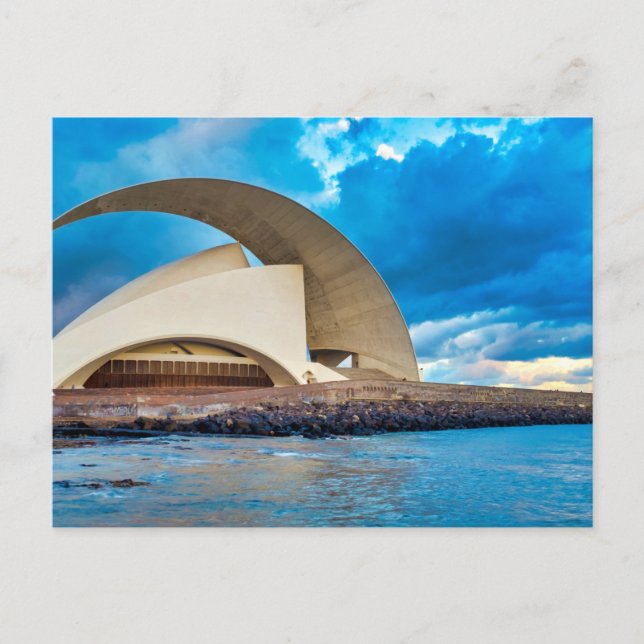  Auditorio de Tenerife Postcard (Front)