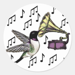 Auditory Nectar Classic Round Sticker