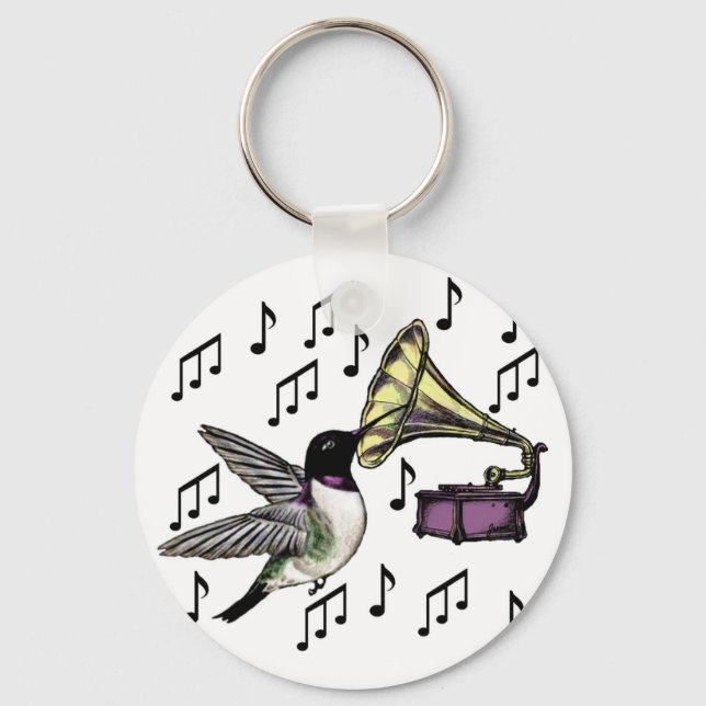 Auditory Nectar Keychain (Front)