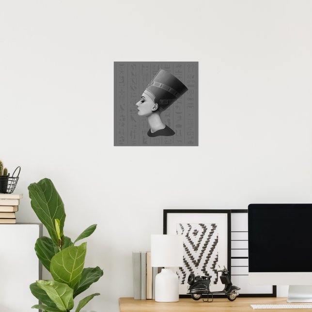 Audrey Hepburn Nefertiti Poster (Home Office)