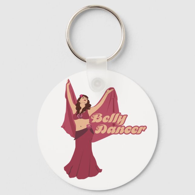 Audrey Rose Belly Dancer Keychain (Front)