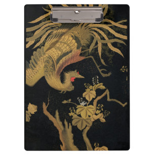 Audsley Mythical Howo Bird: 1884 Japanese Phoenix Clipboard