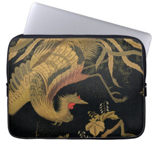 Audsley Mythical Howo Bird: 1884 Japanese Phoenix Laptop Sleeve