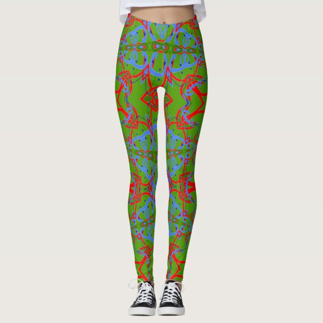 Audson Green Leggings (Front)