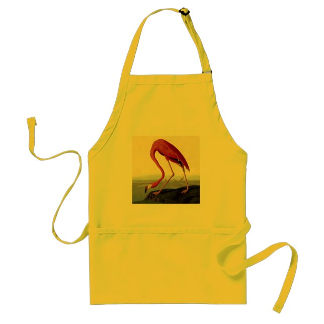 Audubon American Flamingo Standard Apron (Front)