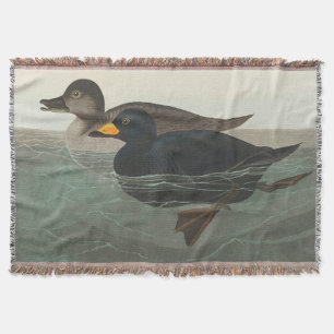 Audubon American Scoter Duck Classic Throw Blanket