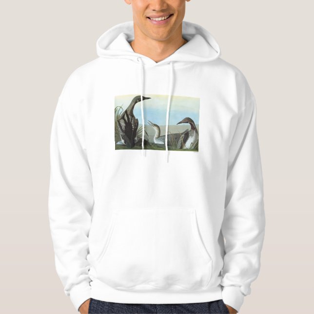Audubon: Arctic Loon Hoodie (Front)