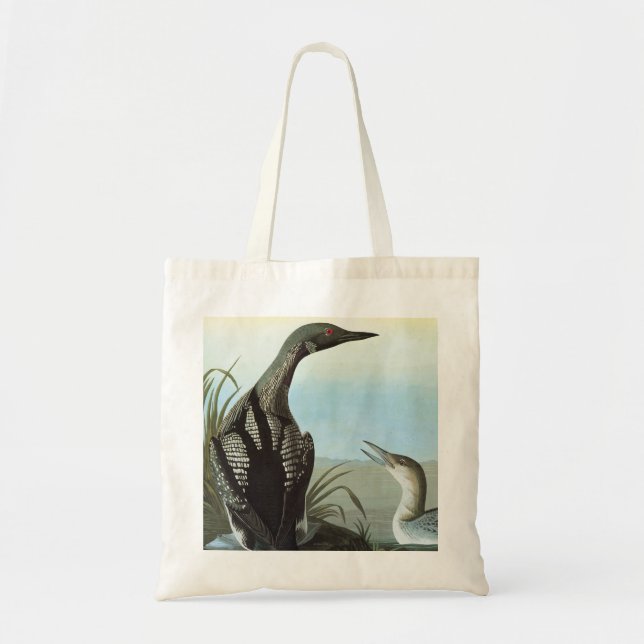 Audubon: Arctic Loon Tote Bag (Front)