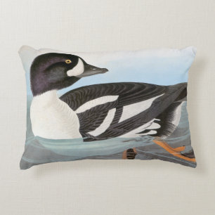 Audubon: Barrow's Goldeneye Accent Pillow