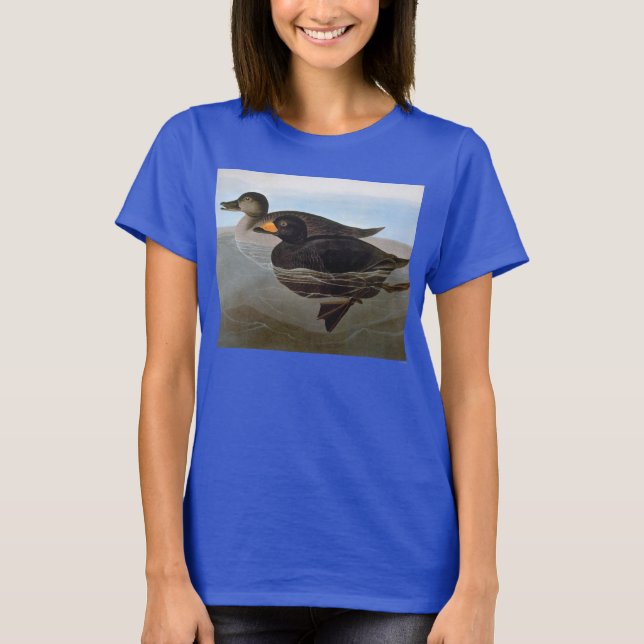 Audubon: Black Scoter T-Shirt (Front)