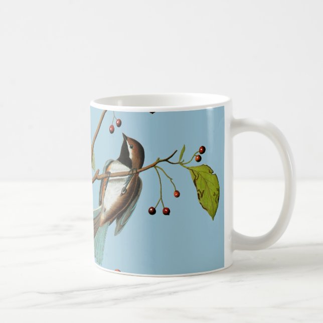 Audubon: Chickadee Coffee Mug (Right)