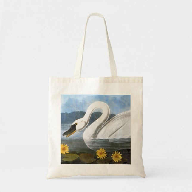 Audubon: Common Swan Tote Bag (Front)