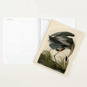 Audubon Great Blue Heron Birds Planner
