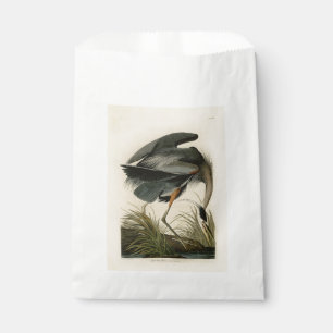 Audubon Great Blue Heron Marsh Bird Favour Bag