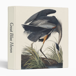 Audubon Great Blue Heron Wetland Majesty Binder