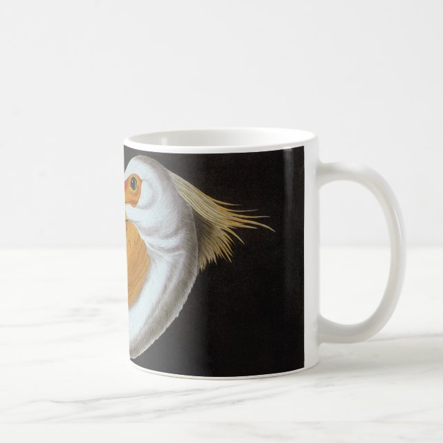 Audubon: Great White Pelican Coffee Mug (Right)