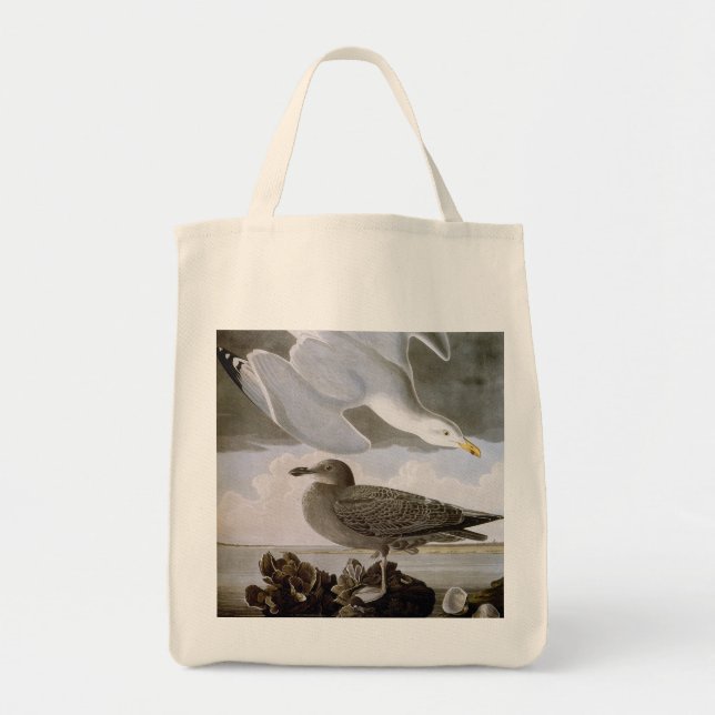 Audubon: Herring Gull Tote Bag (Front)