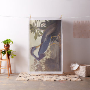 Audubon Louisiana Tri-Coloured Heron  Fabric
