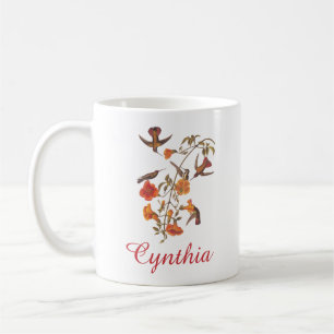 Audubon Mango Hummingbird in Gem Colours Coffee Mug