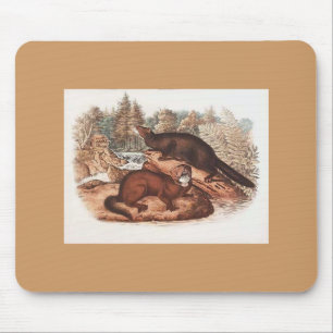 Audubon - Mink Mouse Pad