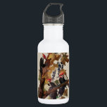 Audubon Pileated Woodpecker Bird Painting 532 Ml Water Bottle<br><div class="desc">Audubon Birds - Audubon's Pileated Woodpecker - The pileated woodpecker is the largest woodpecker in North America. The painting is based on an antique print from John James Audubon's Birds of America,  from the early 1800s.</div>