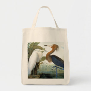 Audubon: Reddish Egret Or Purple Heron Tote Bag